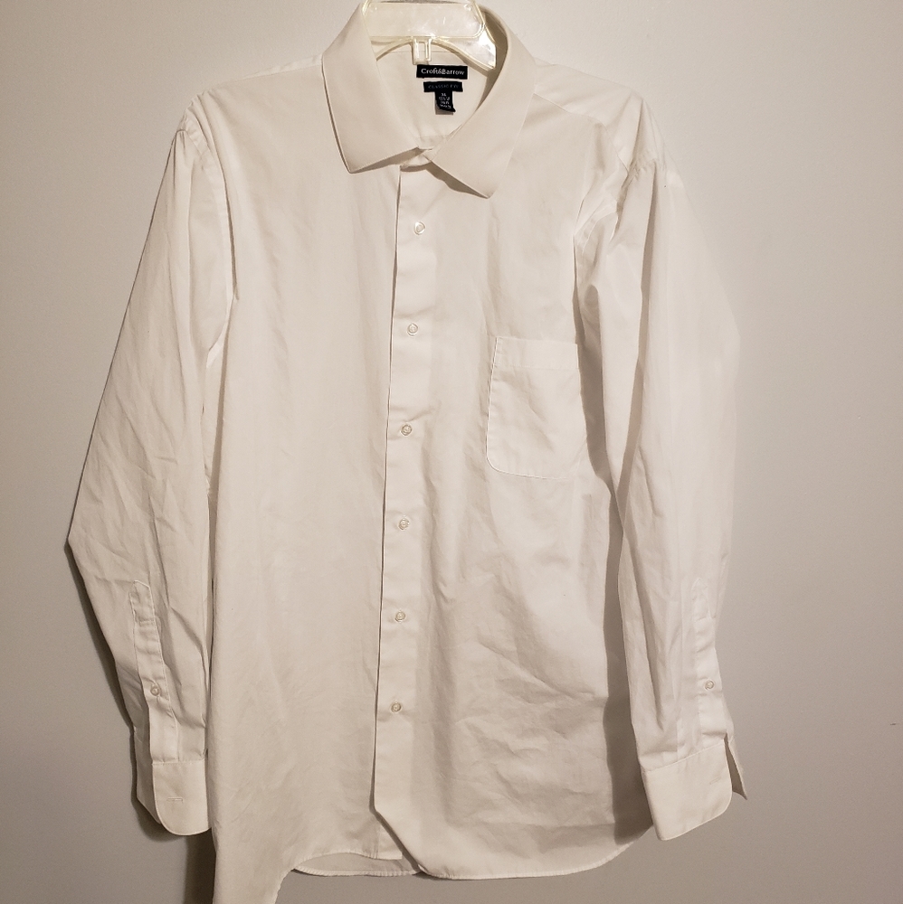 2/$10 White dress shirt